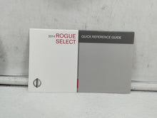 2014 Nissan Rogue Select Owners Manual Book Guide OEM Used Auto Parts