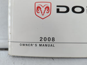 2008 Dodge Charger Owners Manual Book Guide OEM Used Auto Parts