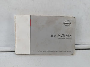 2007 Nissan Altima Owners Manual Book Guide OEM Used Auto Parts