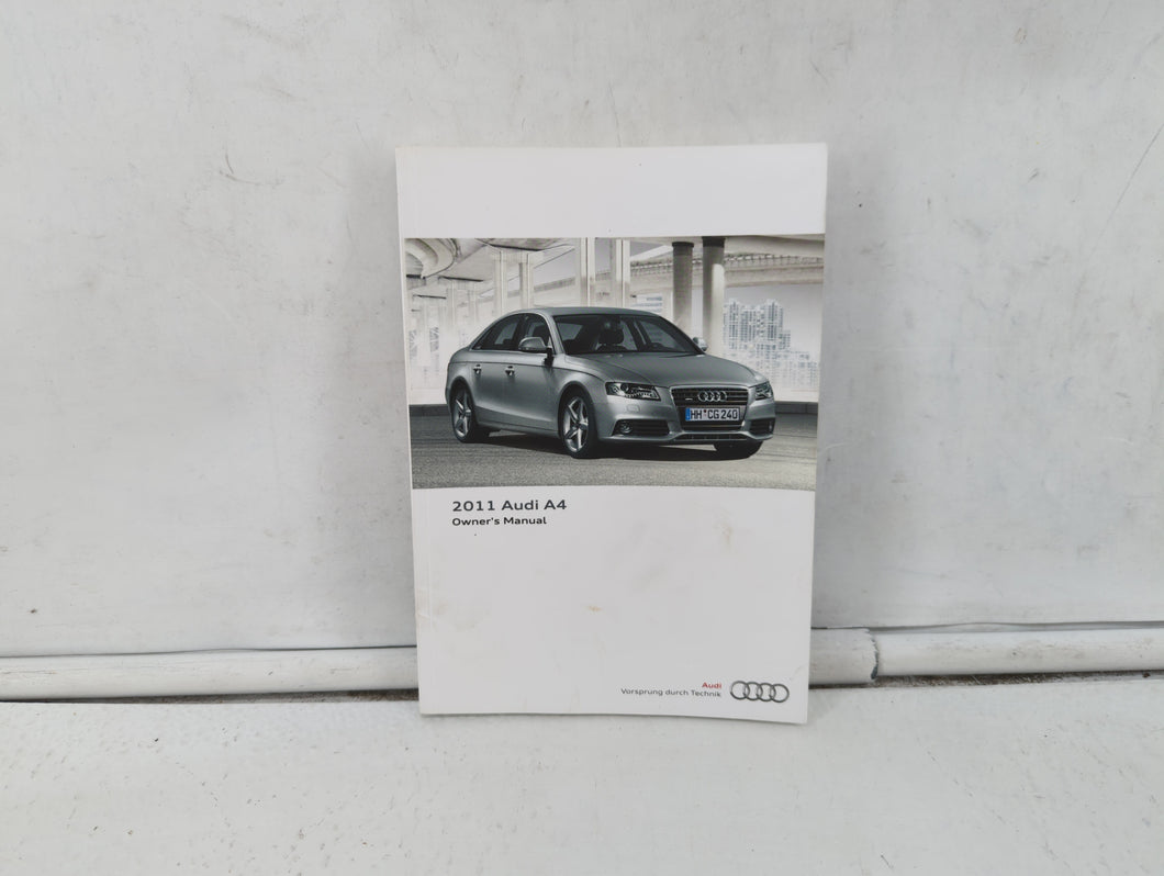 2011 Audi A4 Owners Manual Book Guide OEM Used Auto Parts