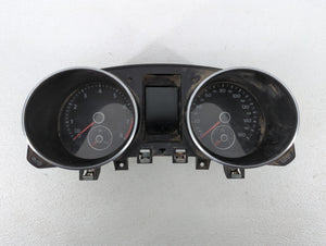 2014 Volkswagen Gti Instrument Cluster Speedometer Gauges P/N:5K6920973C Fits OEM Used Auto Parts