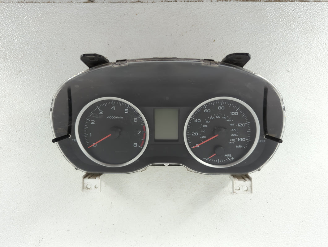 2014 Subaru Xv Crosstrek Instrument Cluster Speedometer Gauges P/N:850 12FJ530 85012FJ530 Fits OEM Used Auto Parts