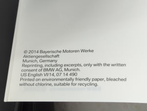 2014 Bmw 330i Owners Manual Book Guide OEM Used Auto Parts