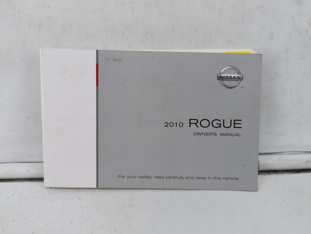 2010 Nissan Rogue Owners Manual Book Guide OEM Used Auto Parts