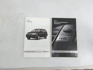 2013 Subaru Legacy Owners Manual Book Guide OEM Used Auto Parts