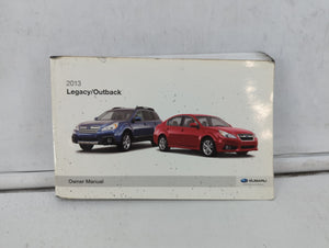 2013 Subaru Legacy Owners Manual Book Guide OEM Used Auto Parts