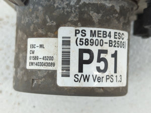 2014-2015 Kia Soul ABS Pump Control Module Replacement P/N:58900-B2506 58929-B2506 Fits 2014 2015 OEM Used Auto Parts