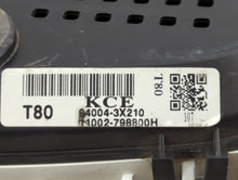 2014-2016 Hyundai Elantra Instrument Cluster Speedometer Gauges P/N:11002-798800 94004-3X210 Fits 2014 2015 2016 OEM Used Auto Parts