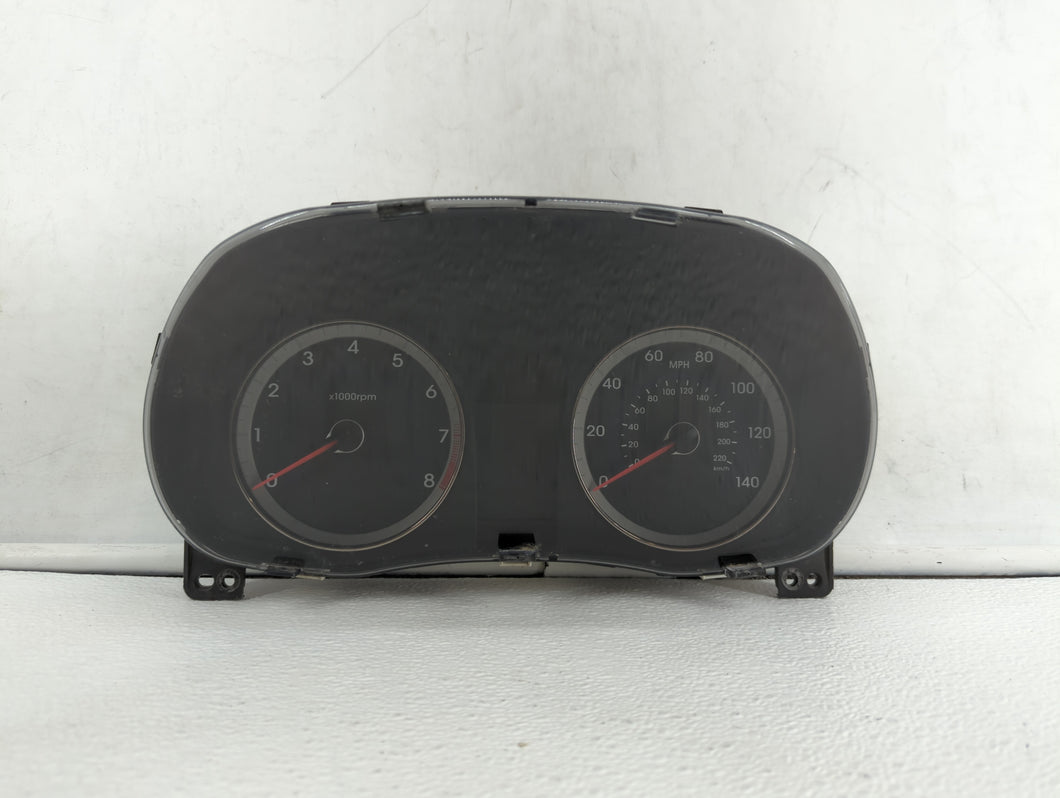 2012-2013 Hyundai Accent Instrument Cluster Speedometer Gauges P/N:94001-1R000 94001-1R020 Fits 2012 2013 OEM Used Auto Parts