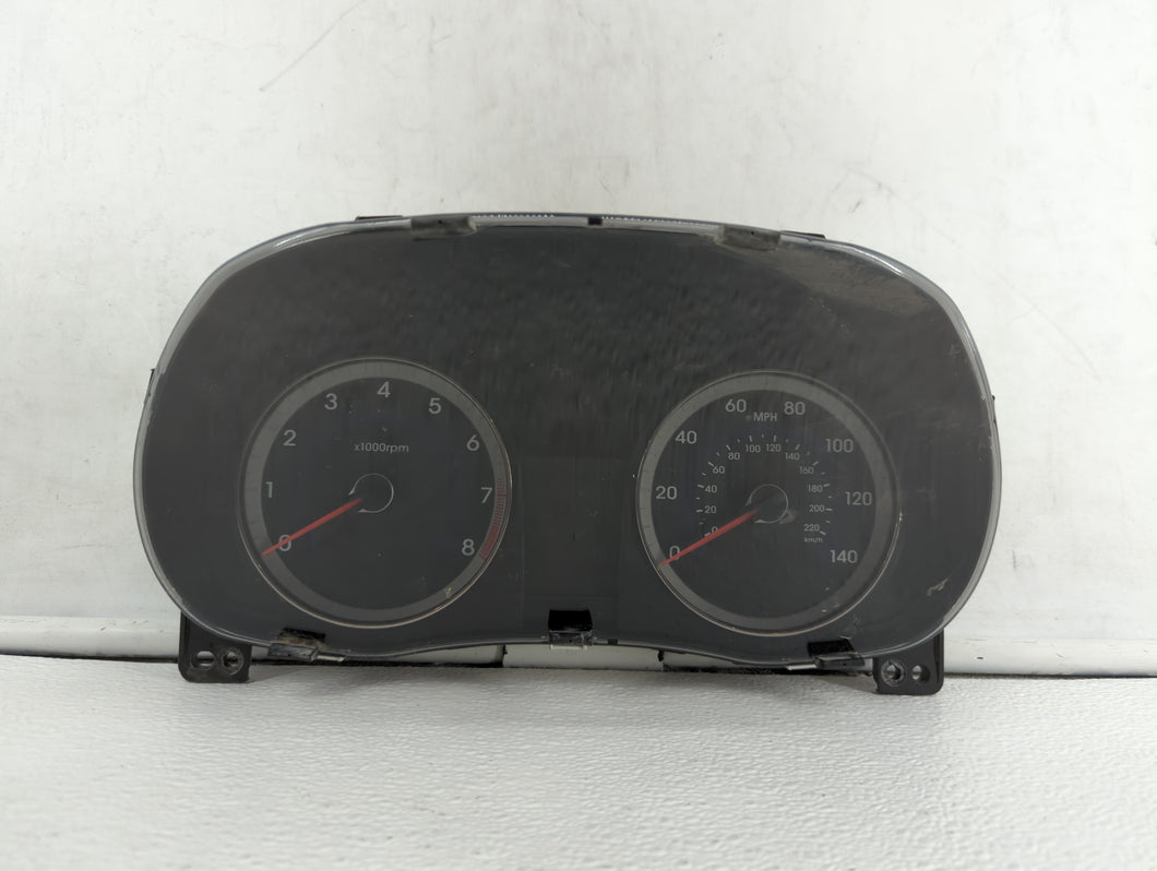 2012-2013 Hyundai Accent Instrument Cluster Speedometer Gauges P/N:94001-1R000 94001-1R020 Fits 2012 2013 OEM Used Auto Parts