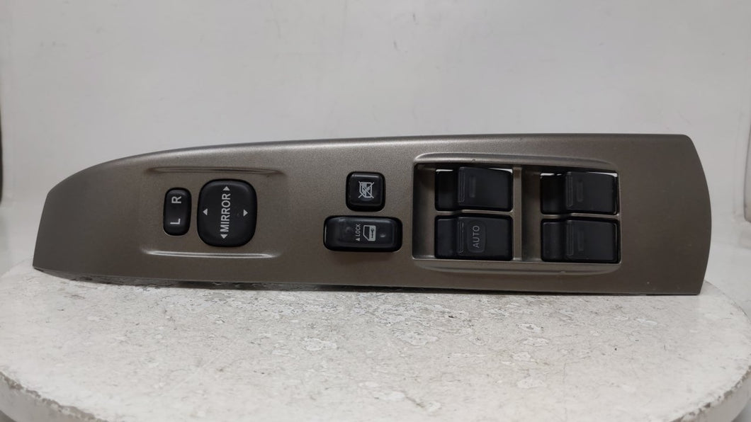 2009 Toyota Prius Master Power Window Switch Replacement Driver Side Left Fits OEM Used Auto Parts - Oemusedautoparts1.com