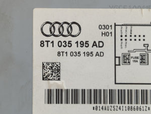 2009 Audi A4 Radio AM FM Cd Player Receiver Replacement P/N:8T1 035 195 L 8T1 035 195 AD Fits OEM Used Auto Parts