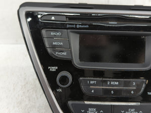 2013 Hyundai Elantra Radio AM FM Cd Player Receiver Replacement P/N:96170-3X165RA5 Fits OEM Used Auto Parts