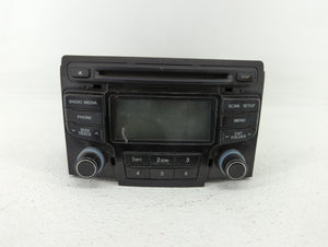 2012-2014 Hyundai Sonata Radio AM FM Cd Player Receiver Replacement P/N:96180-3Q700 96190-3Q600 Fits 2012 2013 2014 OEM Used Auto Parts