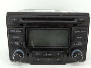 2012-2014 Hyundai Sonata Radio AM FM Cd Player Receiver Replacement P/N:96180-3Q700 96190-3Q600 Fits 2012 2013 2014 OEM Used Auto Parts