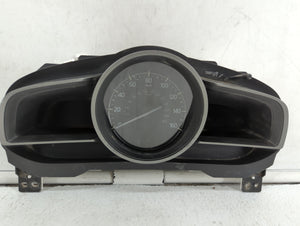 2014 Mazda 3 Instrument Cluster Speedometer Gauges P/N:24BAJCD BJS7 55 430 Fits OEM Used Auto Parts