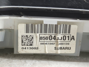 2013-2014 Subaru Legacy Instrument Cluster Speedometer Gauges P/N:85004AJ01A Fits 2013 2014 OEM Used Auto Parts