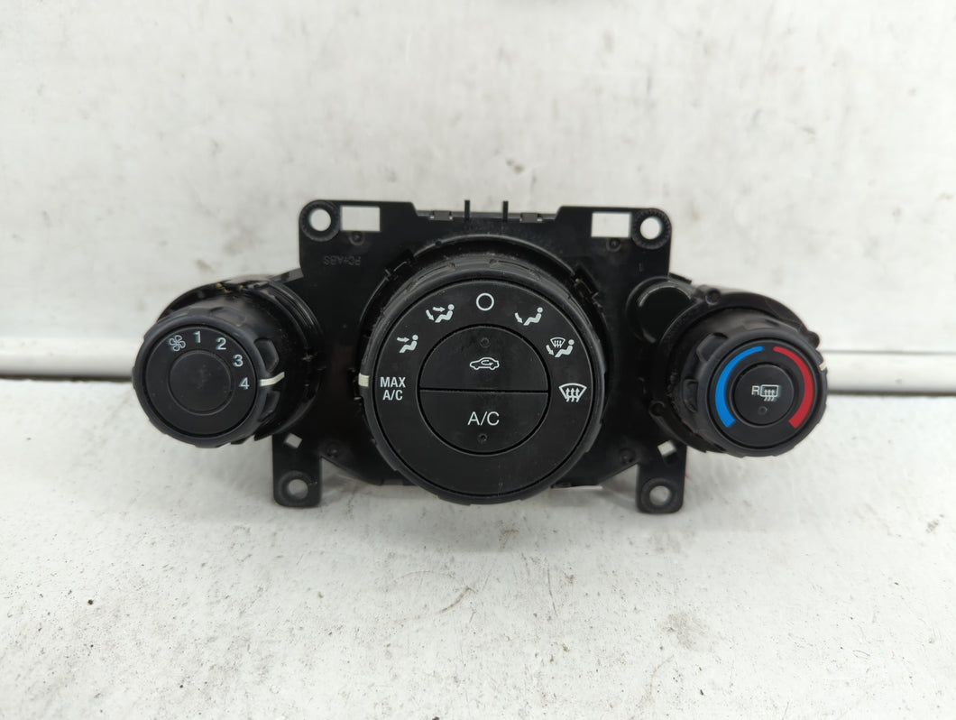 2014-2019 Ford Fiesta Climate Control Module Temperature AC/Heater Replacement P/N:D2BT 19980 AB D2BT-19980-AE Fits OEM Used Auto Parts - Oemusedautoparts1.com