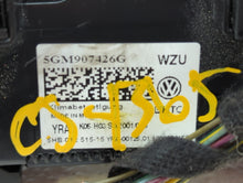 2018 Volkswagen Golf Sportwagen Climate Control Module Temperature AC/Heater Replacement P/N:5HB 012 515 Fits 2019 OEM Used Auto Parts