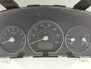 2010-2012 Hyundai Santa Fe Instrument Cluster Speedometer Gauges P/N:94011-0W030CA 94011-0W031 Fits 2010 2011 2012 OEM Used Auto Parts