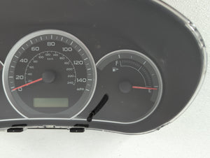 2008 Subaru Impreza Instrument Cluster Speedometer Gauges P/N:85002FG110 Fits OEM Used Auto Parts