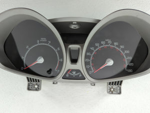 2013 Ford Fiesta Instrument Cluster Speedometer Gauges P/N:DE8T-10849-CB Fits OEM Used Auto Parts