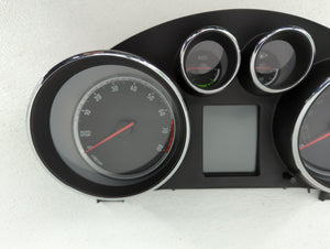 2012 Buick Regal Instrument Cluster Speedometer Gauges P/N:22855498 22840504 Fits OEM Used Auto Parts