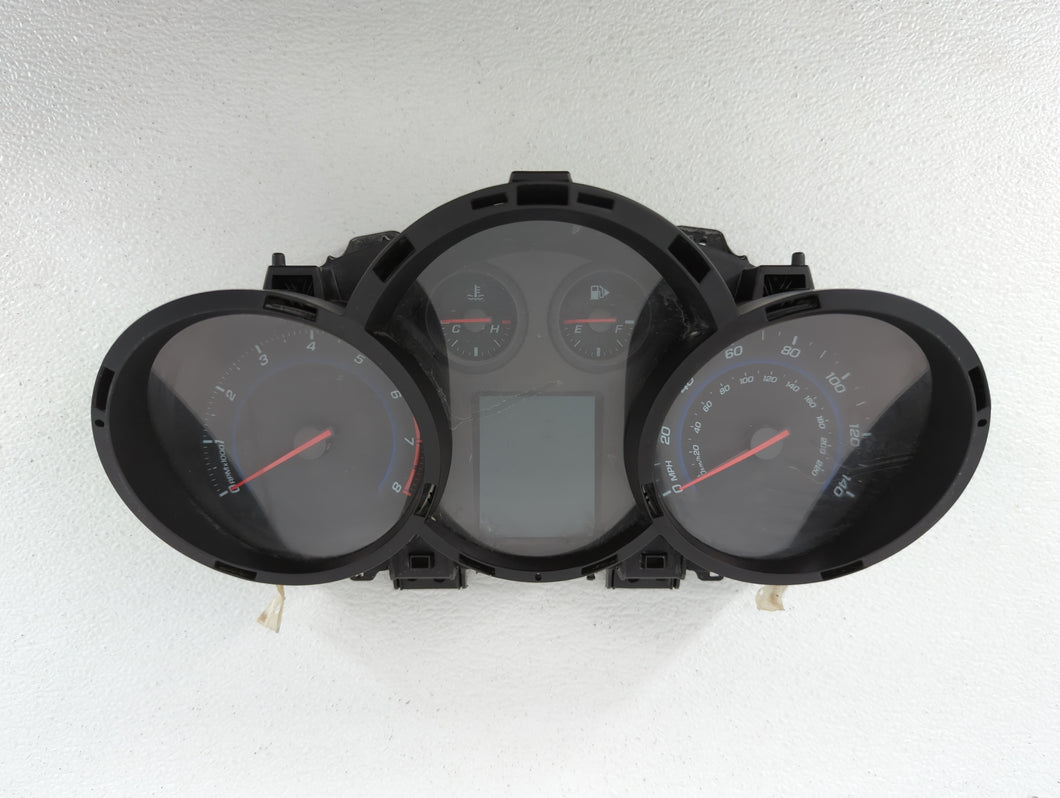 2011 Chevrolet Cruze Instrument Cluster Speedometer Gauges P/N:95487986 95018203 Fits OEM Used Auto Parts