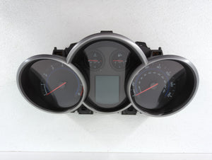 2012 Chevrolet Cruze Instrument Cluster Speedometer Gauges P/N:95940656 95487986 Fits OEM Used Auto Parts