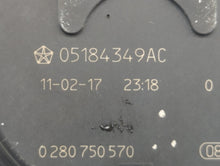 2011-2018 Dodge Grand Caravan Throttle Body P/N:05184349AC 05184349AE Fits 2011 2012 2013 2014 2015 2016 2017 2018 2019 OEM Used Auto Parts