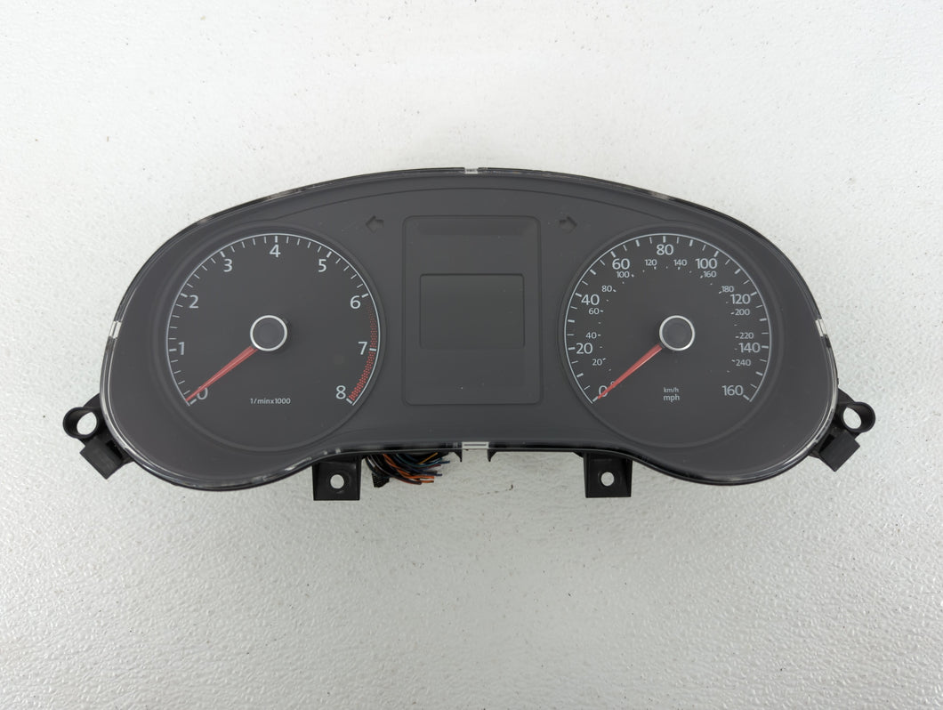 2014 Volkswagen Jetta Instrument Cluster Speedometer Gauges P/N:5C6920953 5C6 920 953 Fits OEM Used Auto Parts