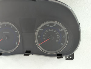 2013-2014 Hyundai Accent Instrument Cluster Speedometer Gauges P/N:94001-1R005 Fits 2013 2014 OEM Used Auto Parts