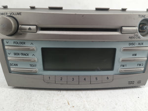 2007-2009 Toyota Camry Radio AM FM Cd Player Receiver Replacement P/N:86120-06180 86120-06181 Fits 2007 2008 2009 OEM Used Auto Parts