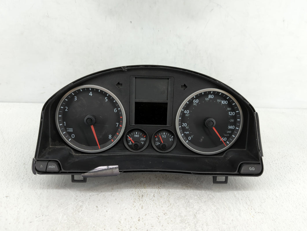 2009 Volkswagen Tiguan Instrument Cluster Speedometer Gauges P/N:5N0920950D Fits OEM Used Auto Parts