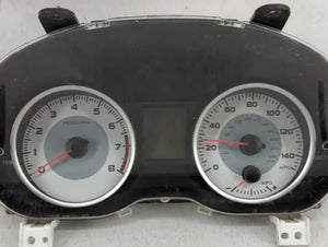 2014 Subaru Impreza Instrument Cluster Speedometer Gauges P/N:85012FJ510 Fits OEM Used Auto Parts