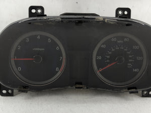 2012-2013 Hyundai Accent Instrument Cluster Speedometer Gauges P/N:94001-1R000 94001-1R010 Fits 2012 2013 OEM Used Auto Parts