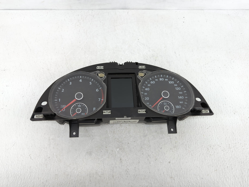 2010-2011 Volkswagen Cc Instrument Cluster Speedometer Gauges P/N:3C8 920 970 M 3C8920970M Fits 2010 2011 OEM Used Auto Parts