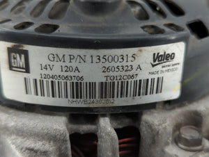 2010-2017 Gmc Terrain Alternator Replacement Generator Charging Assembly Engine OEM P/N:2620360 13500315 Fits OEM Used Auto Parts