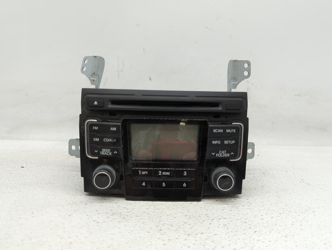 2011 Hyundai Sonata Radio AM FM Cd Player Receiver Replacement P/N:96180-3Q000 96180-3Q0014X Fits OEM Used Auto Parts