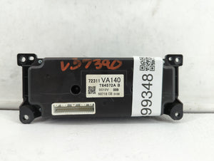 2016 Subaru Wrx Climate Control Module Temperature AC/Heater Replacement P/N:72311VA141 72311VA140 Fits OEM Used Auto Parts