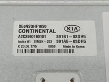 2017 Kia Niro PCM Engine Computer ECU ECM PCU OEM P/N:391B1-03DH5 391A5-03DH5 Fits OEM Used Auto Parts