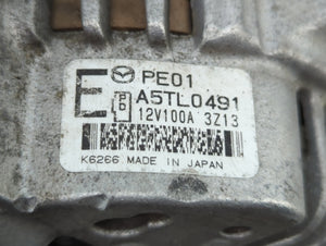 2014 Mazda 6 Alternator Replacement Generator Charging Assembly Engine OEM P/N:PEAR A5TL 0491 P51X A5TJ 0591ZT Fits 2013 OEM Used Auto Parts