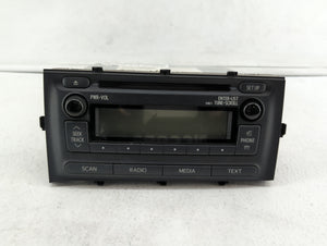 2012-2014 Toyota Prius C Radio AM FM Cd Player Receiver Replacement P/N:86120-52D10 Fits 2012 2013 2014 OEM Used Auto Parts