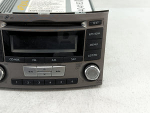 2012-2014 Subaru Legacy Radio AM FM Cd Player Receiver Replacement P/N:86201AJ61A Fits 2012 2013 2014 OEM Used Auto Parts