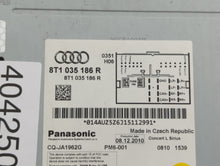 2010-2012 Audi A4 Radio AM FM Cd Player Receiver Replacement P/N:8T1 035 186 R 8T1 035 664 A Fits OEM Used Auto Parts