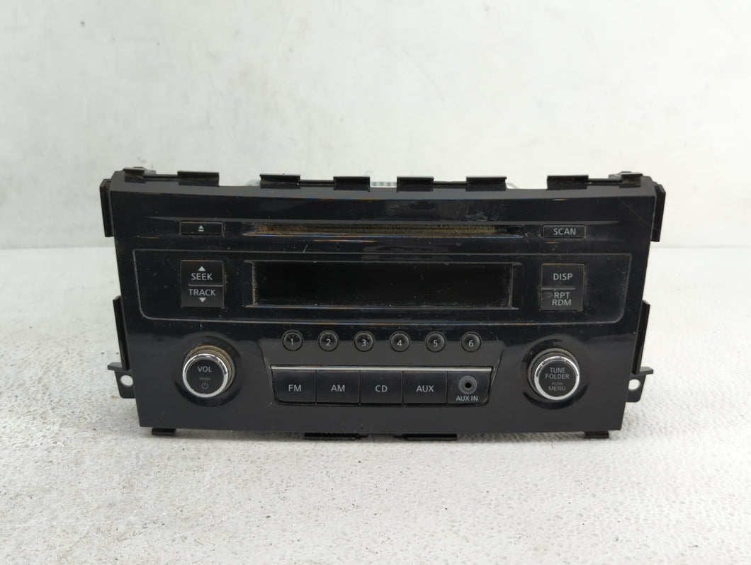 2013-2015 Nissan Altima Radio AM FM Cd Player Receiver Replacement P/N:28185 3TA0G 28185 3TB0G Fits 2013 2014 2015 OEM Used Auto Parts