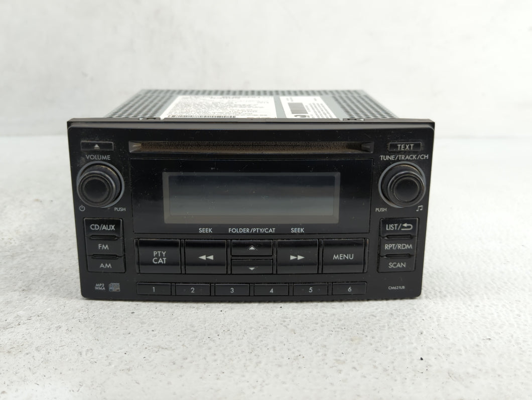 2012-2014 Subaru Impreza Radio AM FM Cd Player Receiver Replacement P/N:86201FJ600 86201FJ620 Fits 2012 2013 2014 OEM Used Auto Parts