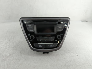 2013 Hyundai Elantra Radio AM FM Cd Player Receiver Replacement P/N:96170-3X165RA5 Fits OEM Used Auto Parts