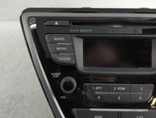 2013 Hyundai Elantra Radio AM FM Cd Player Receiver Replacement P/N:96170-3X165RA5 Fits OEM Used Auto Parts