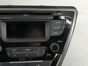 2013 Hyundai Elantra Radio AM FM Cd Player Receiver Replacement P/N:96170-3X165RA5 Fits OEM Used Auto Parts